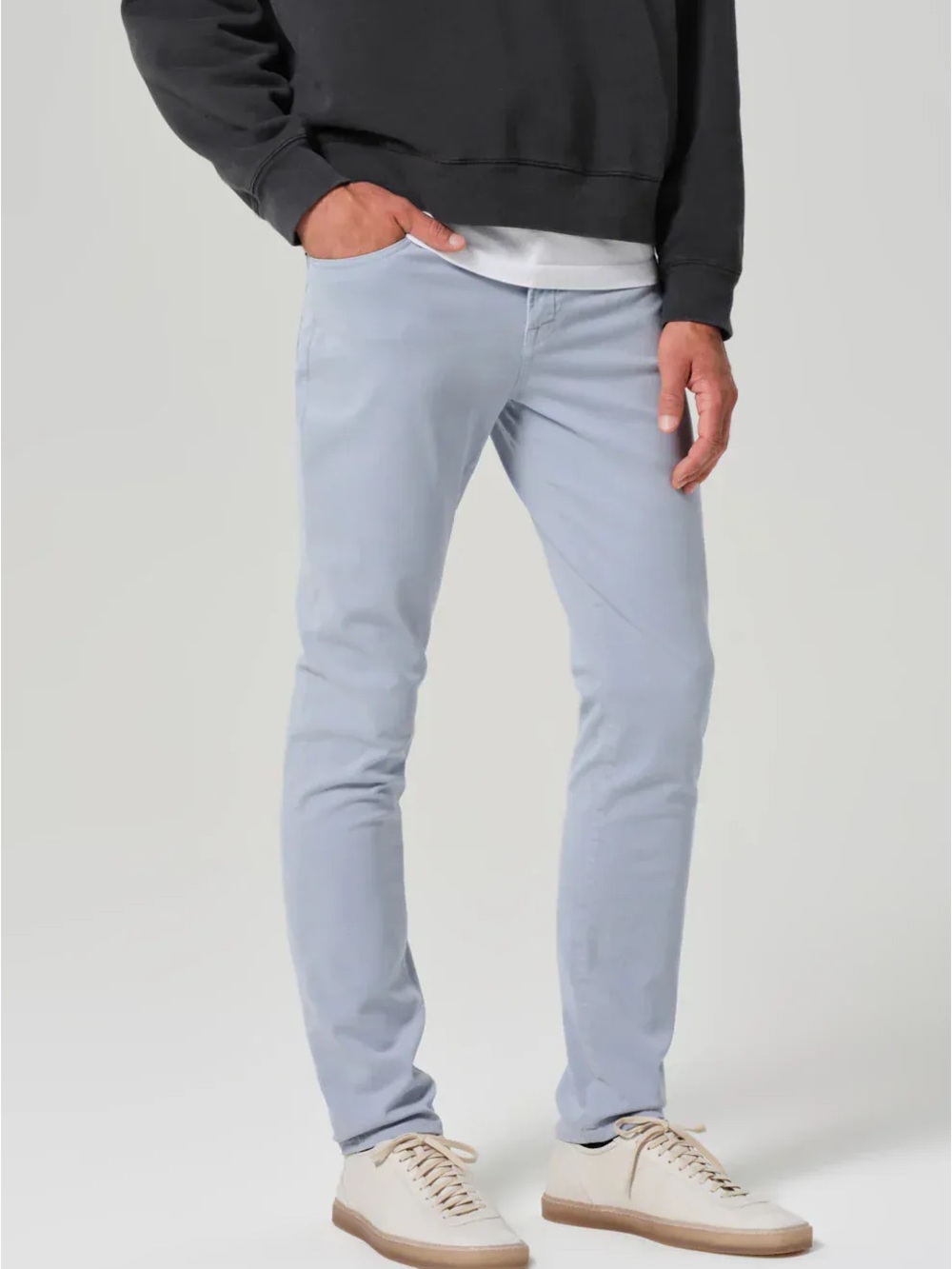 NWT Citizens of Humanity London slim taper pants seagull 30